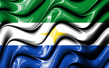 Tierralta Flag, , Cities of Colombia, South America, Day of Tierralta, Flag of Tierralta, 3D art, Tierralta, colombian cities, Tierralta 3D flag, Colombia HD wallpaper