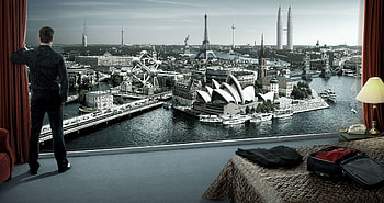 World Capitals, abstract, fantasy, 3d HD wallpaper