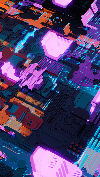 Structure, Illumination, Backlight, Chip, Sci-Fi, Technologies, Technology, Details HD phone wallpaper