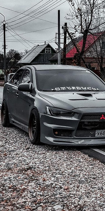 Mitsubishi Lancer, evo HD phone wallpaper