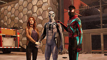 Spider-Man 2, spider man, Miles Morales, Mary Jane Watson HD wallpaper
