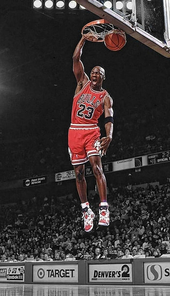Jordan, Red, basketball, graph, Michael HD phone wallpaper