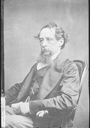 Charles Dickens, Portrait, ry, Poster HD phone wallpaper