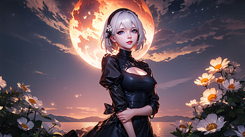 Nier Automata Chronicles, nier-automata, games, artist, artwork, digital-art, deviantart, anime HD wallpaper