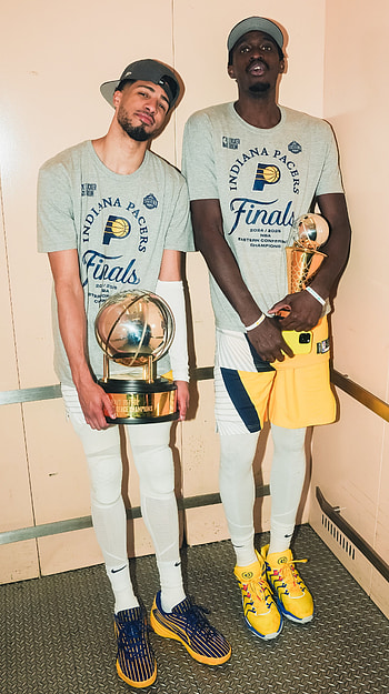 Indiana Pacers NBA Finals Featuring Siakam & Haliburton, basketball, NBA HD phone wallpaper