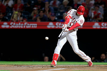 Hitting, Shohei Ohtani HD wallpaper