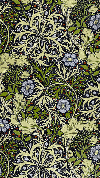 William Morris, Flowers Design HD phone wallpaper
