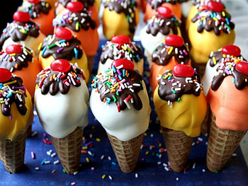 Colours, Colourful, Ice Cream, Food HD wallpaper