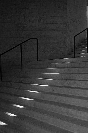 Miscellanea, Miscellaneous, Bw, Chb, Ladder, Stairs, Handrail, Railings HD phone wallpaper