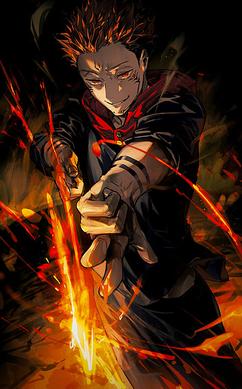 Sukuna (Jujutsu Kaisen) Anime Board, Skuna HD phone wallpaper