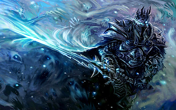 Arthas , Warcraft art, Powerful presence, Iconic character HD wallpaper