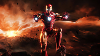 Iron Man Metallic Majesty, iron-man, superheroes, artwork, digital-art, art HD wallpaper