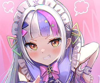 Murasaki Shion, hololive, Murasaki Shion, Anime, Virtual Youtuber HD wallpaper