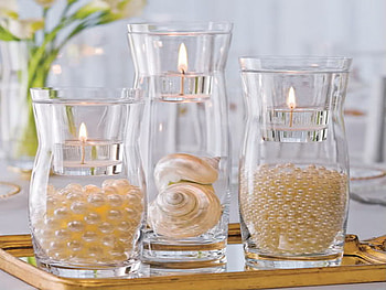 candle and pearls, shell, pearls, white, candle HD wallpaper