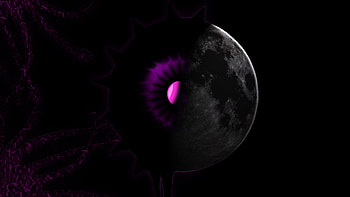 Abstract, Dark, Ball, Planet, Core, Nucleus HD wallpaper