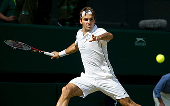 Roger Federer, Swiss tennis player, Fabric poster, Unique collectible HD wallpaper