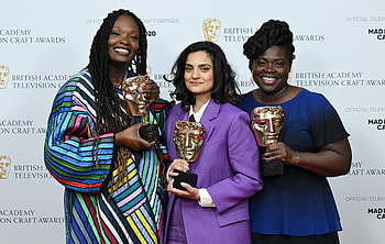 BAFTA Awards, TV craft winners, Landscapers series, Lady Parts show HD wallpaper