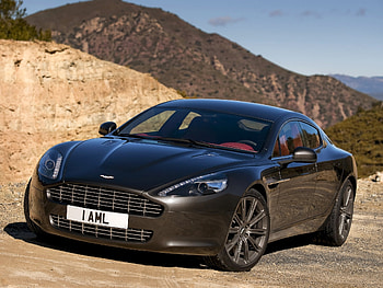 Auto, Nature, Aston Martin, Cars, Front View, 2009, Rapide HD wallpaper