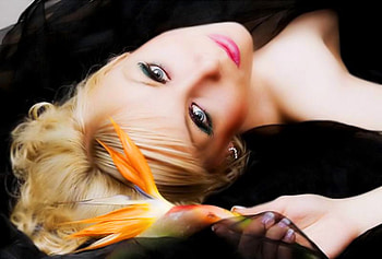 Beautiful, sexy, girl, model, blonde HD wallpaper