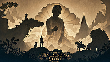 The Neverending Story — : Fantasia Silhouettes HD wallpaper