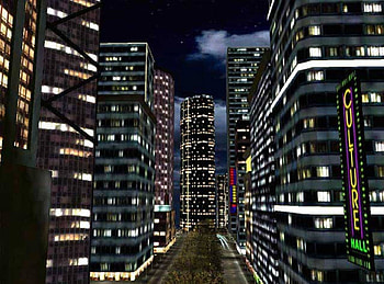 Big City Lights, city, lights, city at night, big city HD wallpaper