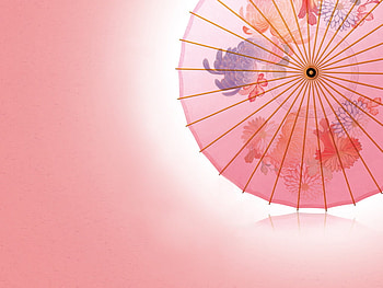 PAPER UMBRELLA, umbrella, pink, paper HD wallpaper