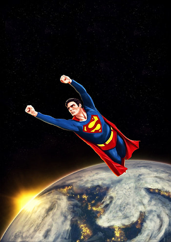 Classic poster, Superman, movie, art HD phone wallpaper