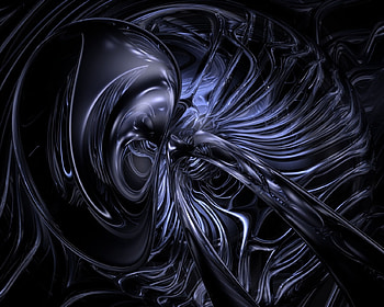 Abstract, Background, Dark, Ribbed, Paints HD wallpaper