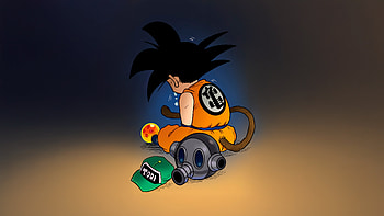 Goodbye Tori Little Goku, goku, anime, artwork, digital-art, art, ai, deviantart, artist HD wallpaper