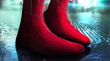 Spiderman Homecoming Boots , spiderman, superheroes, artist, artwork, digital-art, artstation HD wallpaper