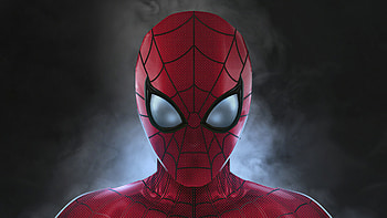 Spiderman Mask , spiderman, superheroes, artwork, digital-art, art, artstation HD wallpaper