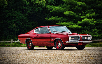 Plymouth Barracuda 383, , muscle cars, 1969 cars, retro cars, american cars, 1969 Plymouth Barracuda, R, Plymouth HD wallpaper