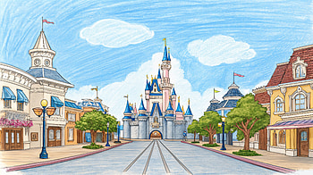 Magical Disneyland in Stunning Ultra, Disneyland, castle, theme park, fantasy, Disney HD wallpaper