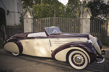 Steyr 220, roadster, elegance, streamline, oldtimer HD wallpaper
