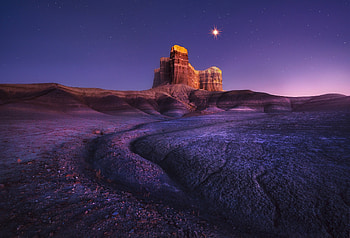Night Sky, nature, sky, moon, Night HD wallpaper