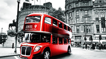 Red London Bus, London HD wallpaper