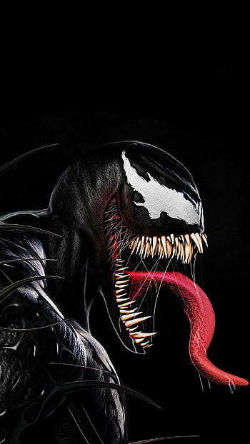 Venom, jaw, art HD phone wallpaper