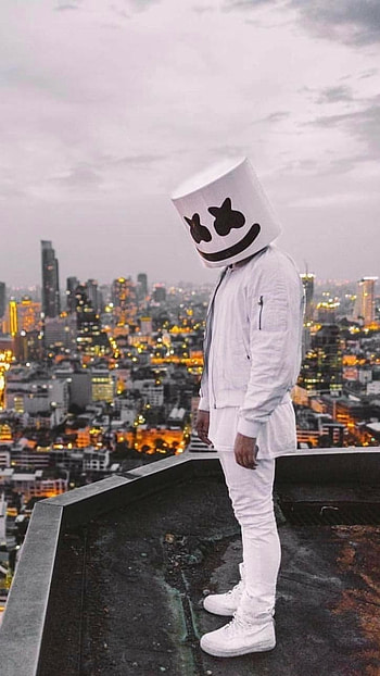 Marshmello, Hollywood Dj HD phone wallpaper