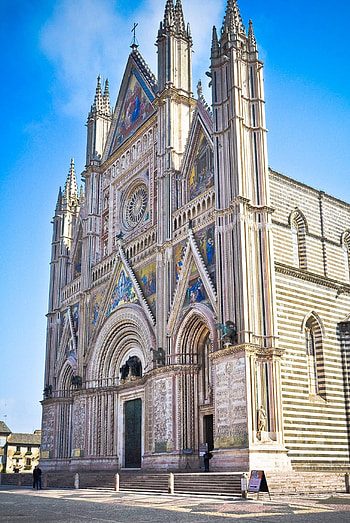 Orvieto, Travels, Cathedral of Italy HD phone wallpaper