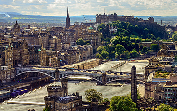 Edinburgh, Scotland, Travels, Panorama HD wallpaper