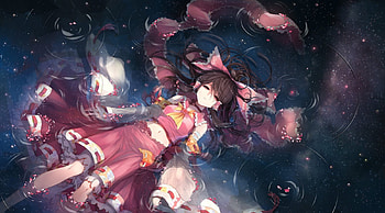 Touhou Project, river, anime, game, Touhou, girl, sorrow, water HD wallpaper
