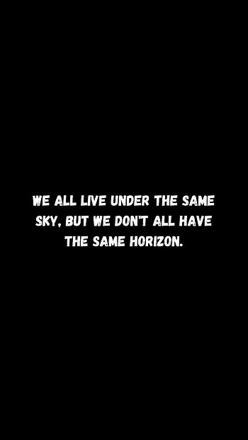 Sky, Horizon, Words, Quote, Quotation, Meaning HD phone wallpaper