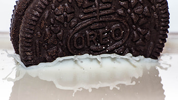 Food, Cookies, Close-Up, Milk, Oreo HD wallpaper