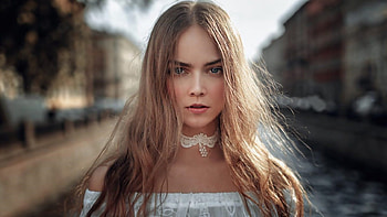 Lovely face, sweet, face, girl, blonde HD wallpaper