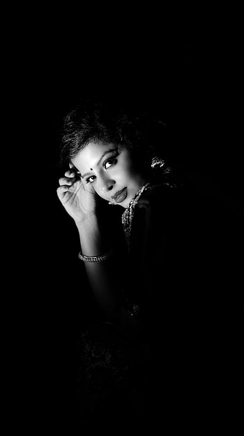 Disha poovaih, kannada actress, beautiful HD phone wallpaper
