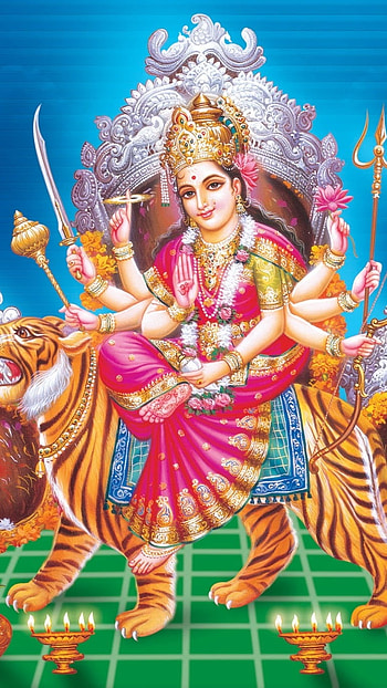 Durga Devi, Goddess Durga Devi HD phone wallpaper