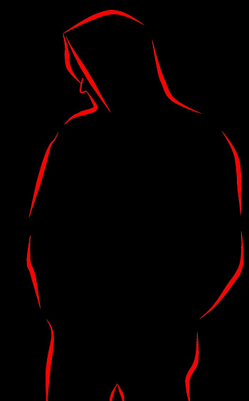 Art, hoodie, , red, magenta, android, black, drawing, designs HD phone wallpaper