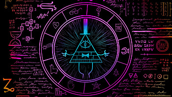 Zodiac, Gravity Falls HD wallpaper