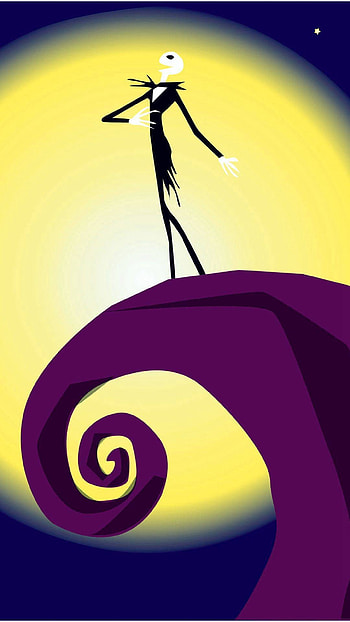 2014 Full Moon Jack Skellington 6 plus - Halloween Nightmare Before Christmas HD phone wallpaper