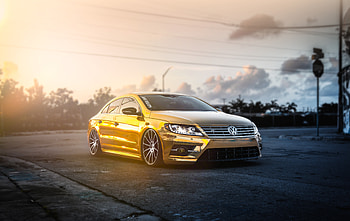 Volkswagen, Cars, Fog, Golden, Cc, Passat HD wallpaper